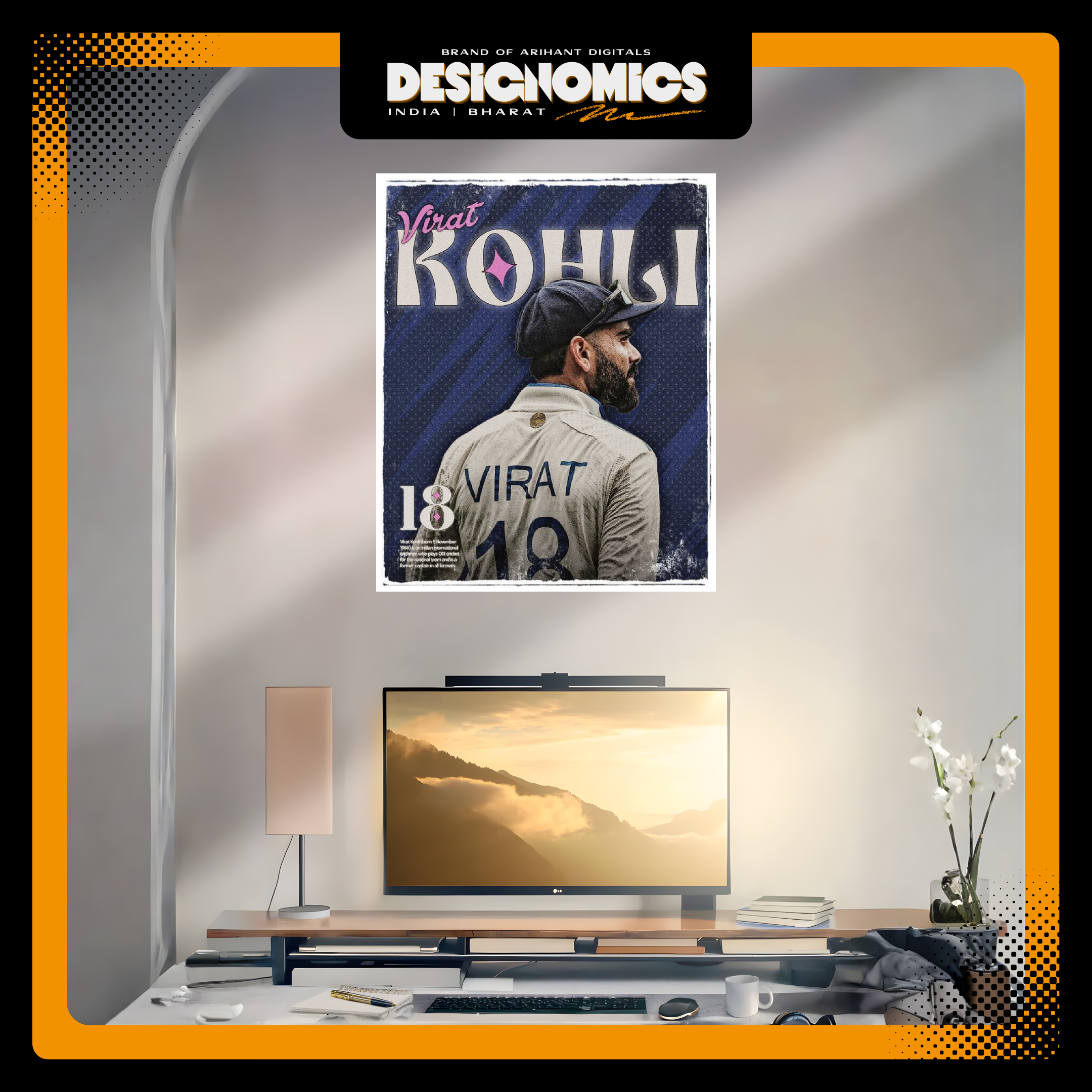 Virat Kohli Wall Poster