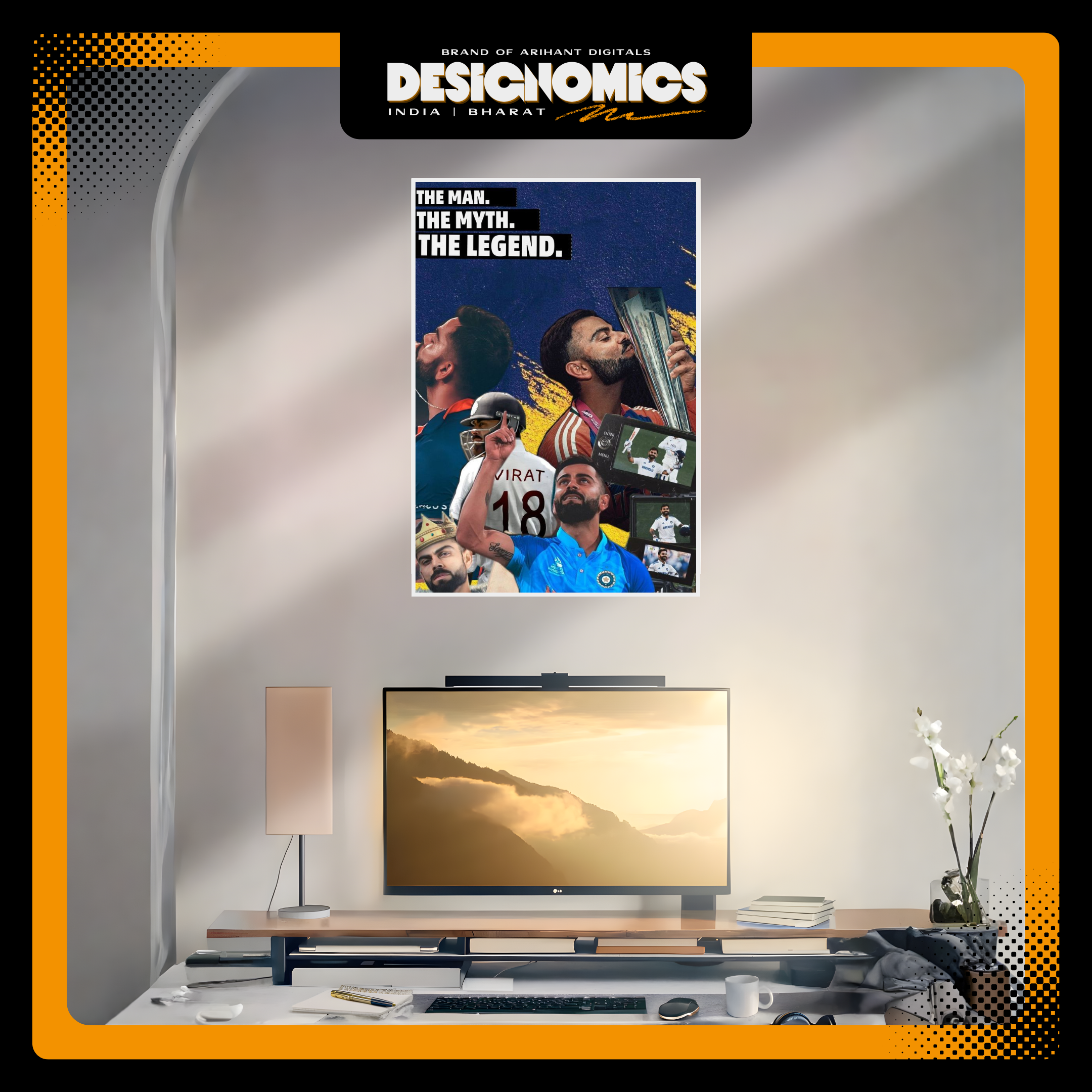 Virat Kohli Tribute Poster