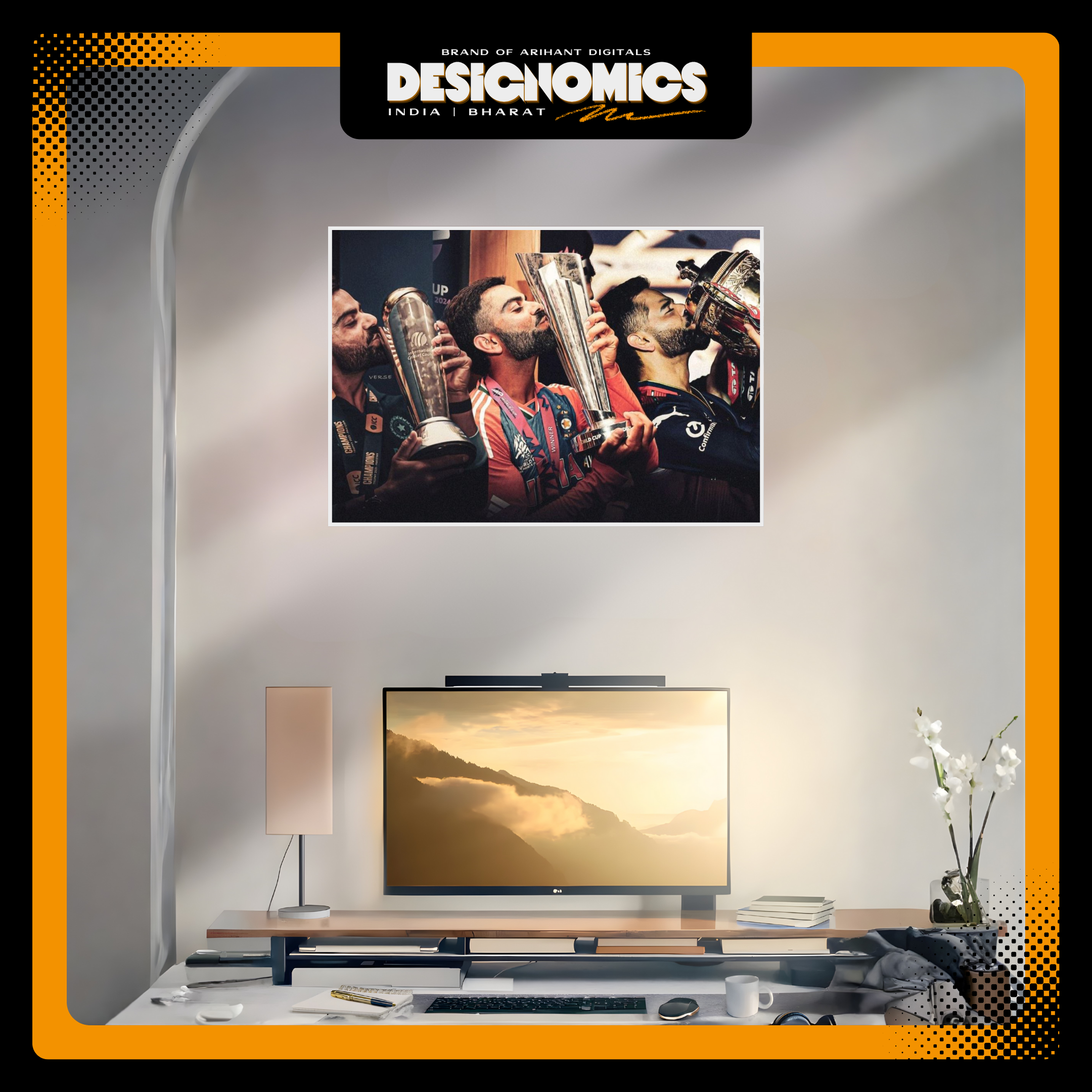 Champion Celebration Wall Poster