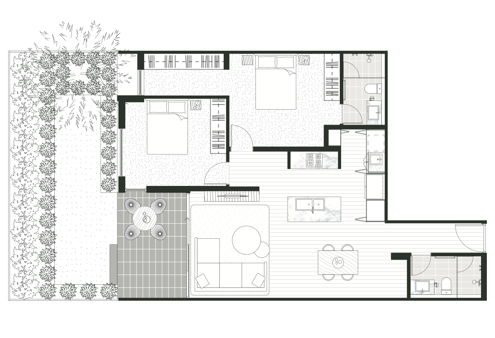 2D Floor Plan Redraw