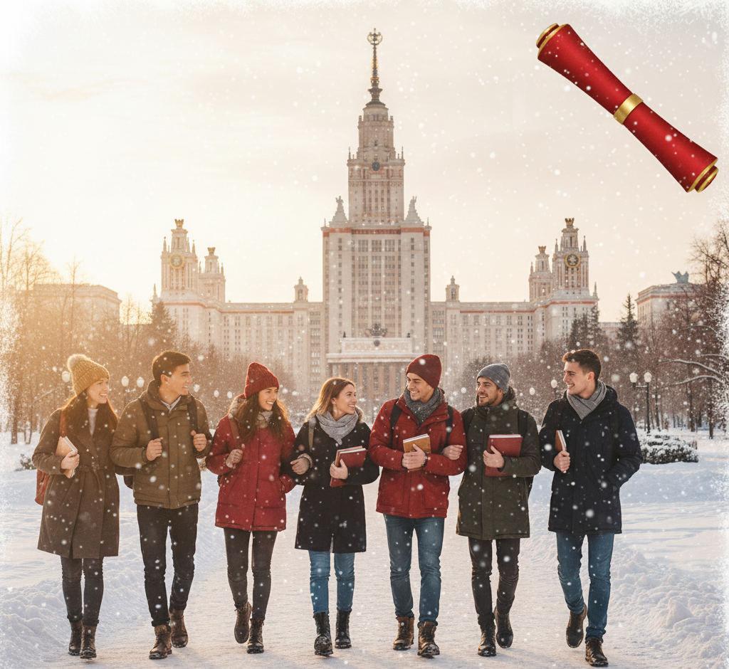Study visa and registration services at major Russian universities