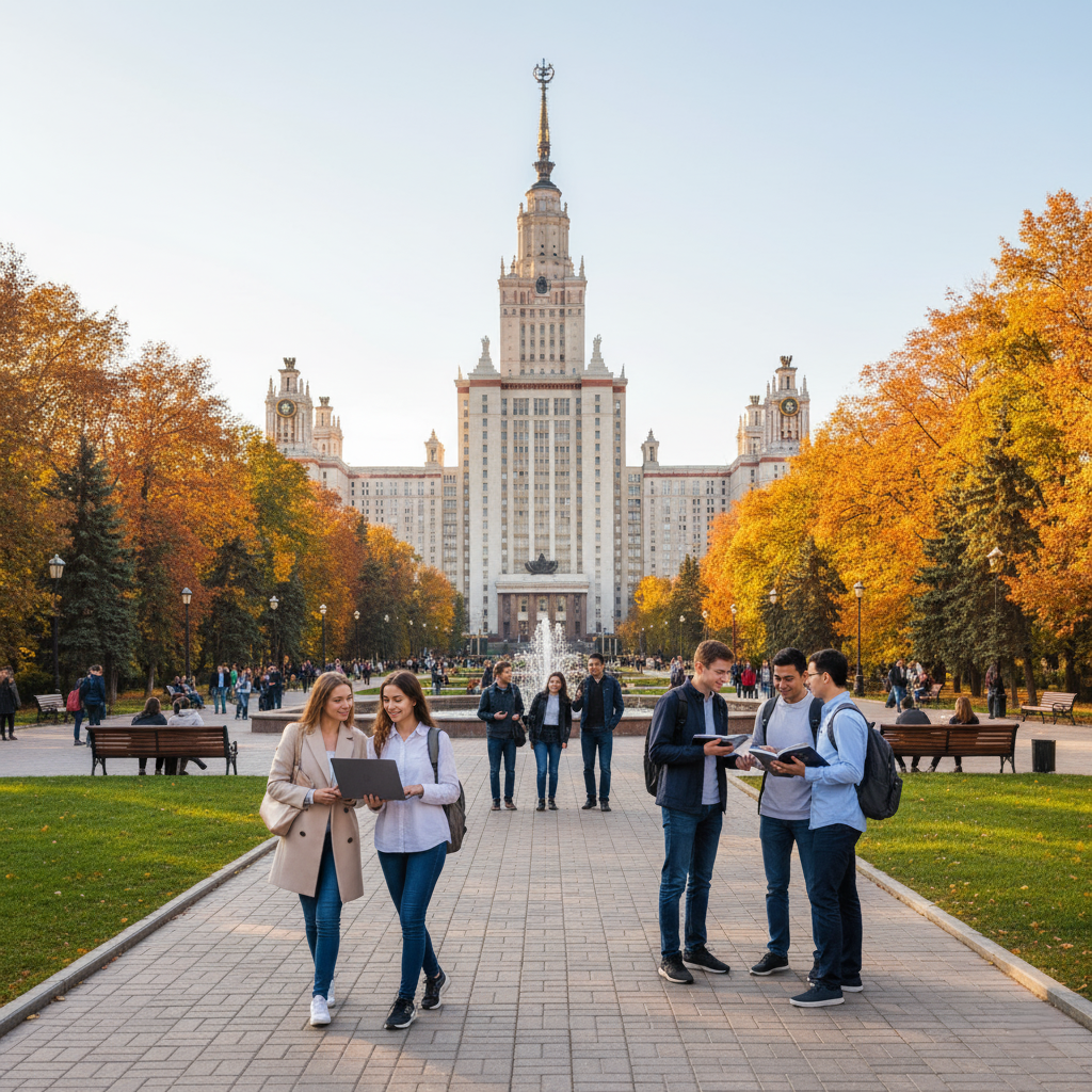 Study visa and registration services at major Russian universities