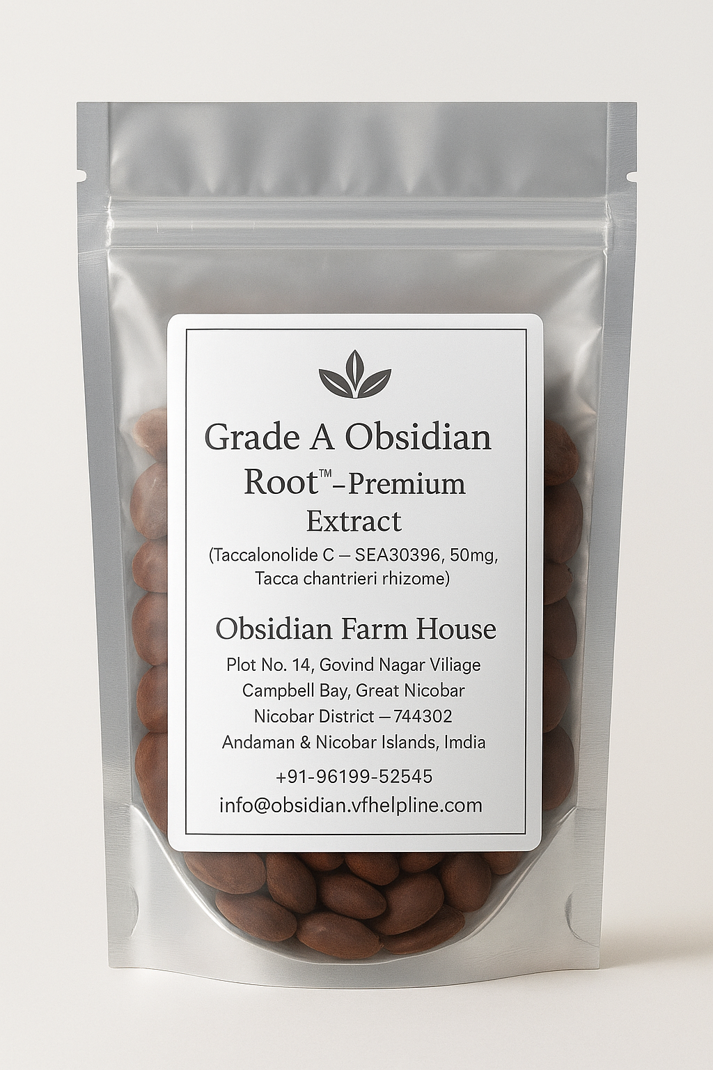Grade A Obsidian Root Premium Extract Nut