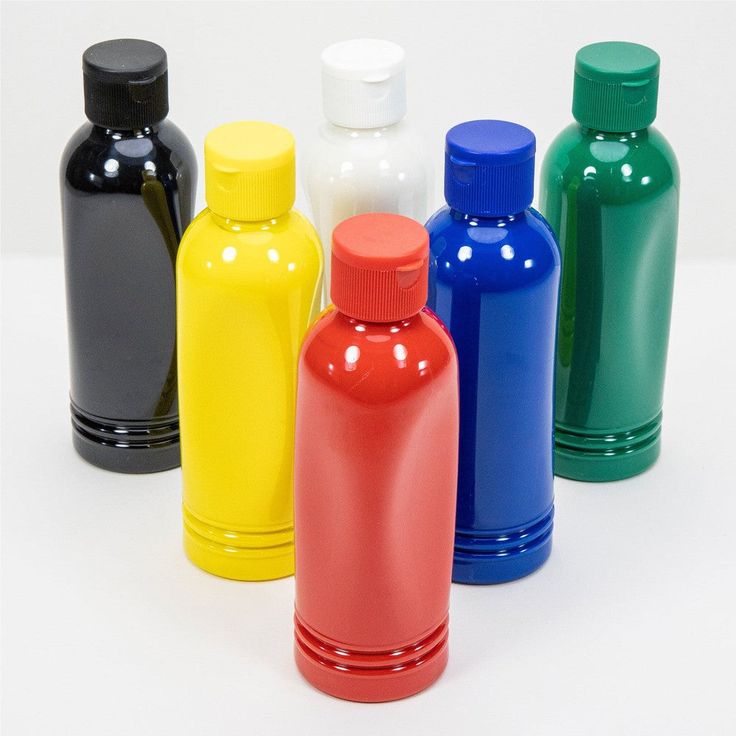 Acrylic Paint Bottles Set