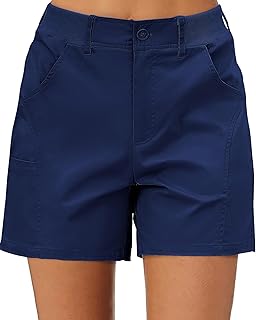 Women's navy blue shorts