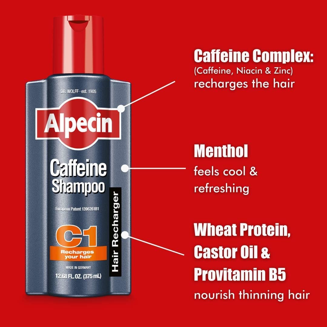 Alpecin C1 Caffeine Shampoo, 250ml