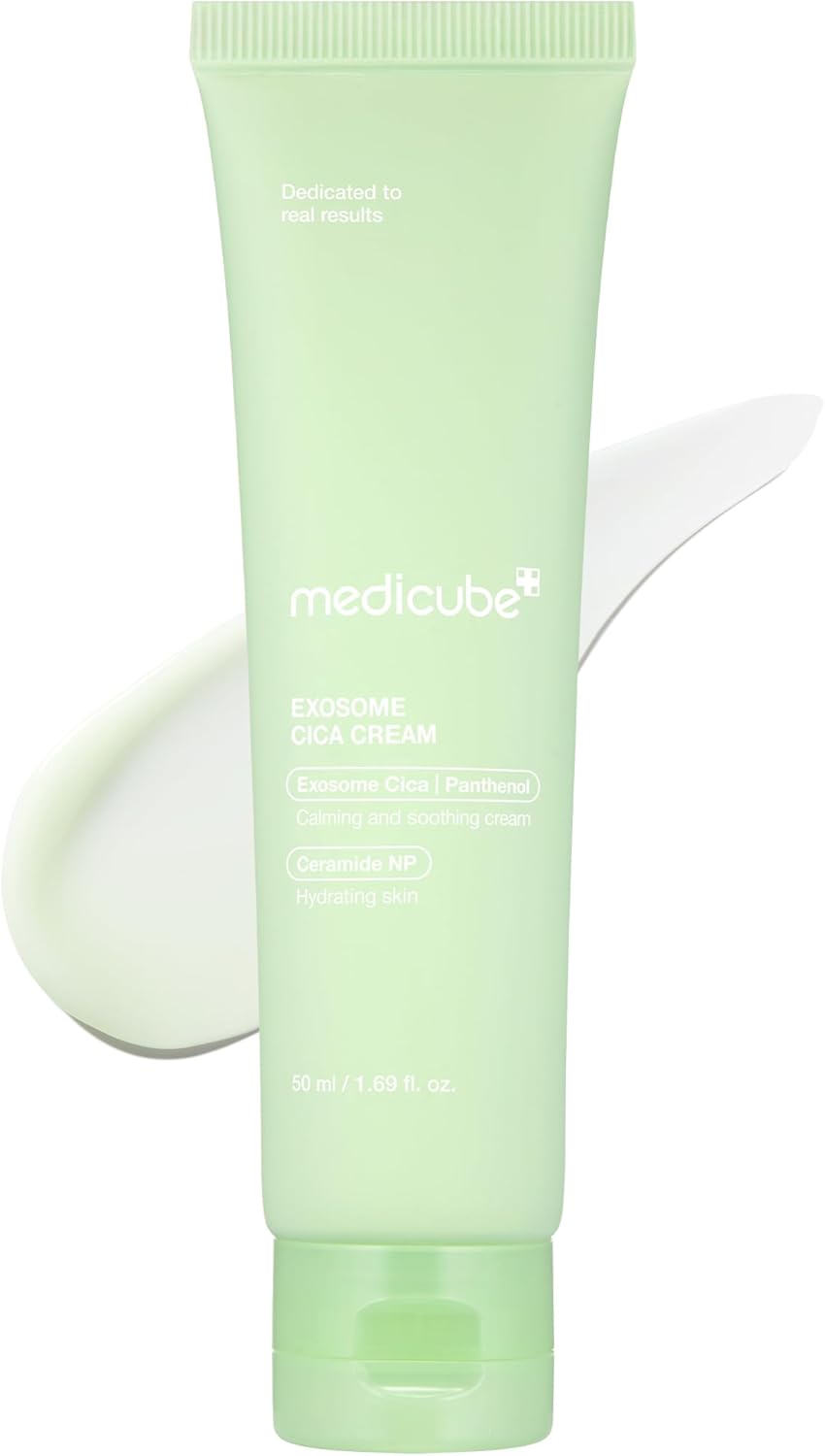 Medicube Tea Tree Cica Cream for Sensitive Skin Helps Reduce Redness and Breakouts 50ml