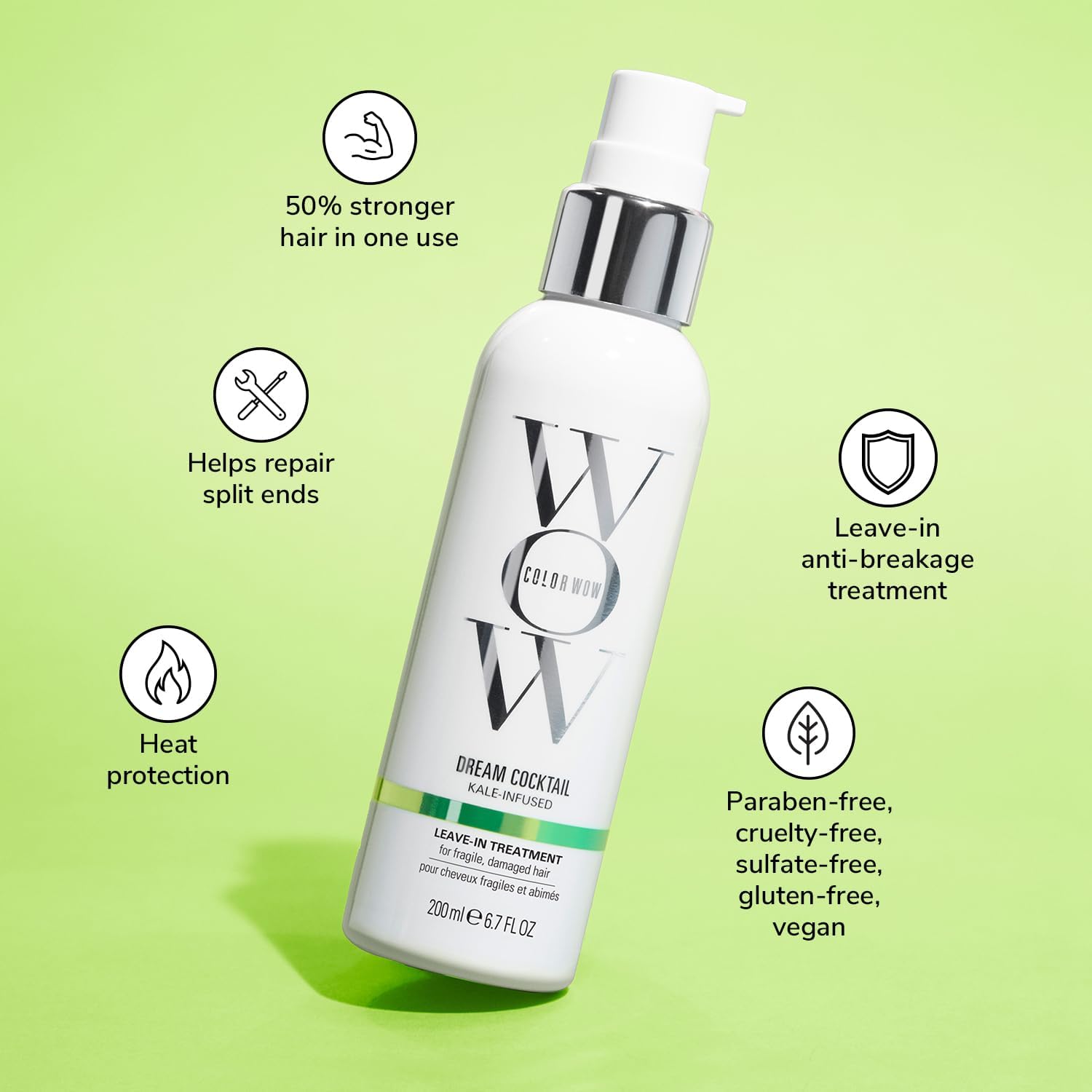 Color Wow Dream Cocktail Kale-Infused Leave-in Treatment - 200ml