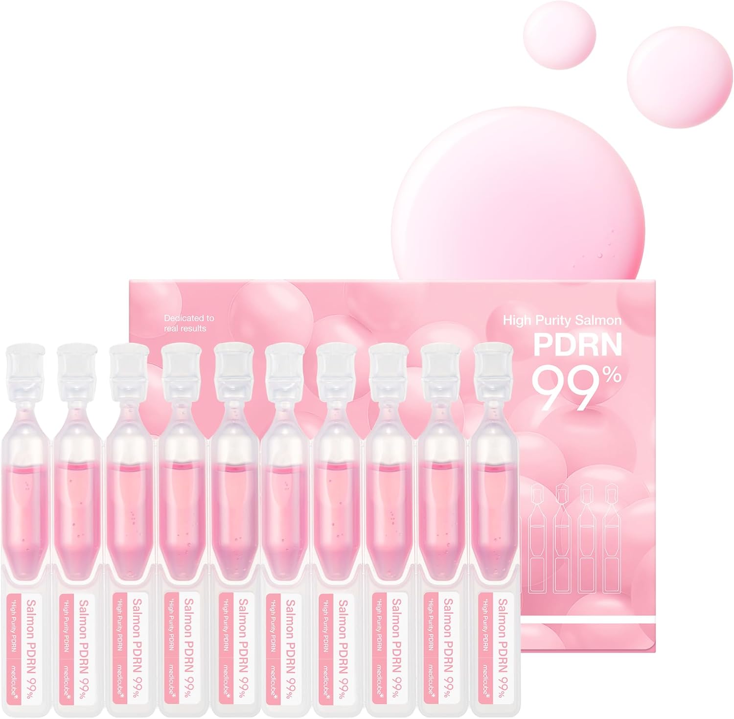 Medicube PDRN Pink One Day Serum (Anti-Aging Serum) - 1.5ml x 10 eaa