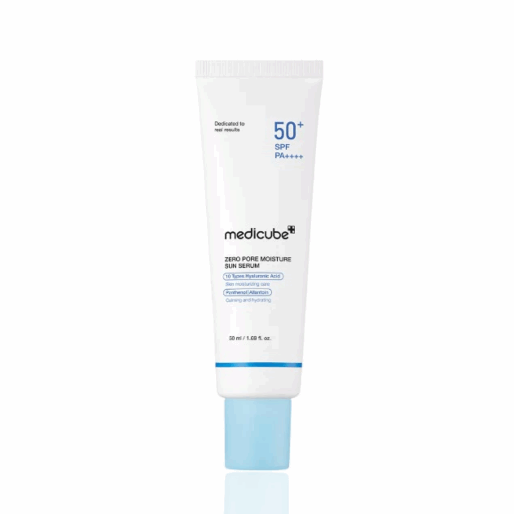Medicube Zero Pore Moisture Sun Serum SPF50+ PA++++ 50ml Hydrating UV Protection for Oily Skin