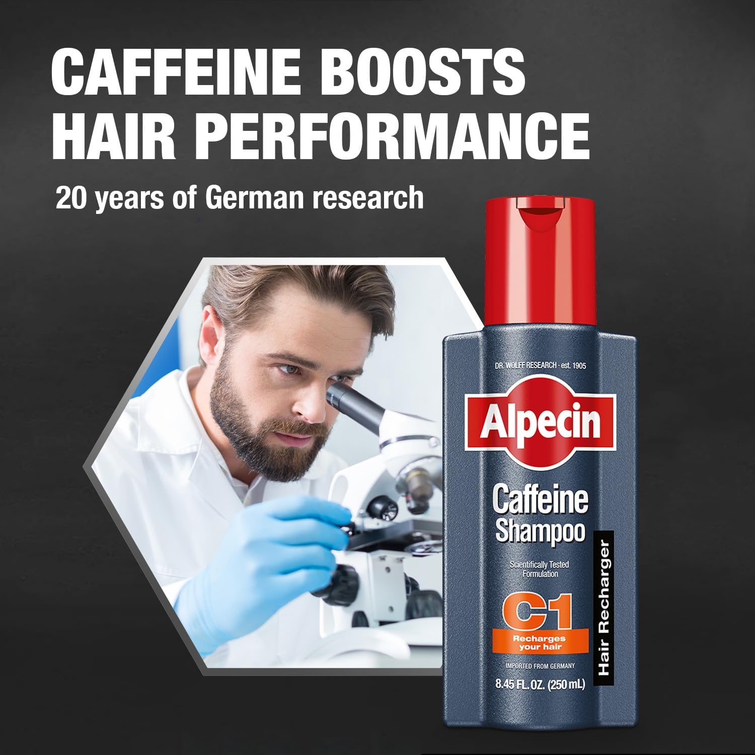 Alpecin C1 Caffeine Shampoo, 250ml