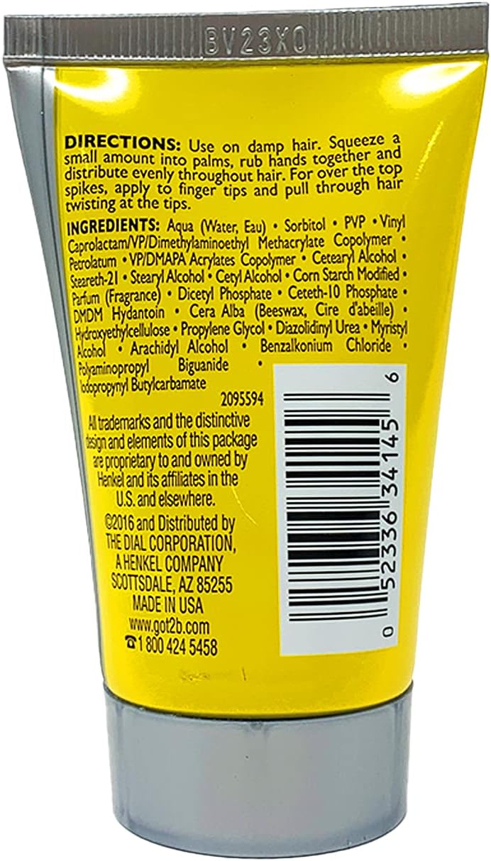 Schwarzkopf Jute To Be Waterproof Spiky Hair Gel - 35 gm