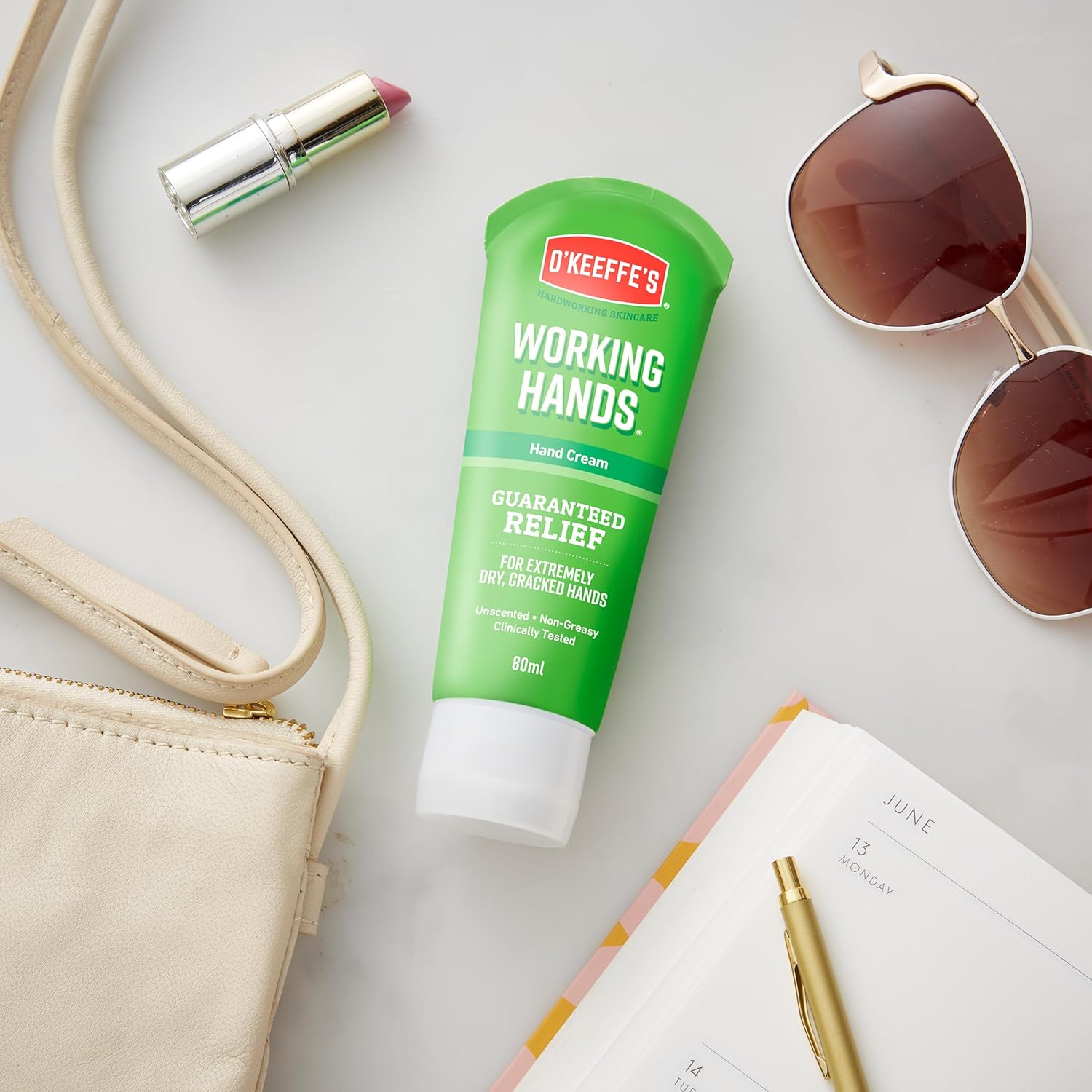 O'Keeffe's Working Hands Hand Cream for Extremely Dry, Cracked Hands, Heals, Relieves and Repairs , Boosts Moist
