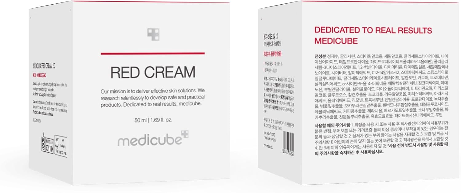 Medicube Red Cream Soothing, soothing, and irritation-reducing formula for acne-prone skin 50 ml