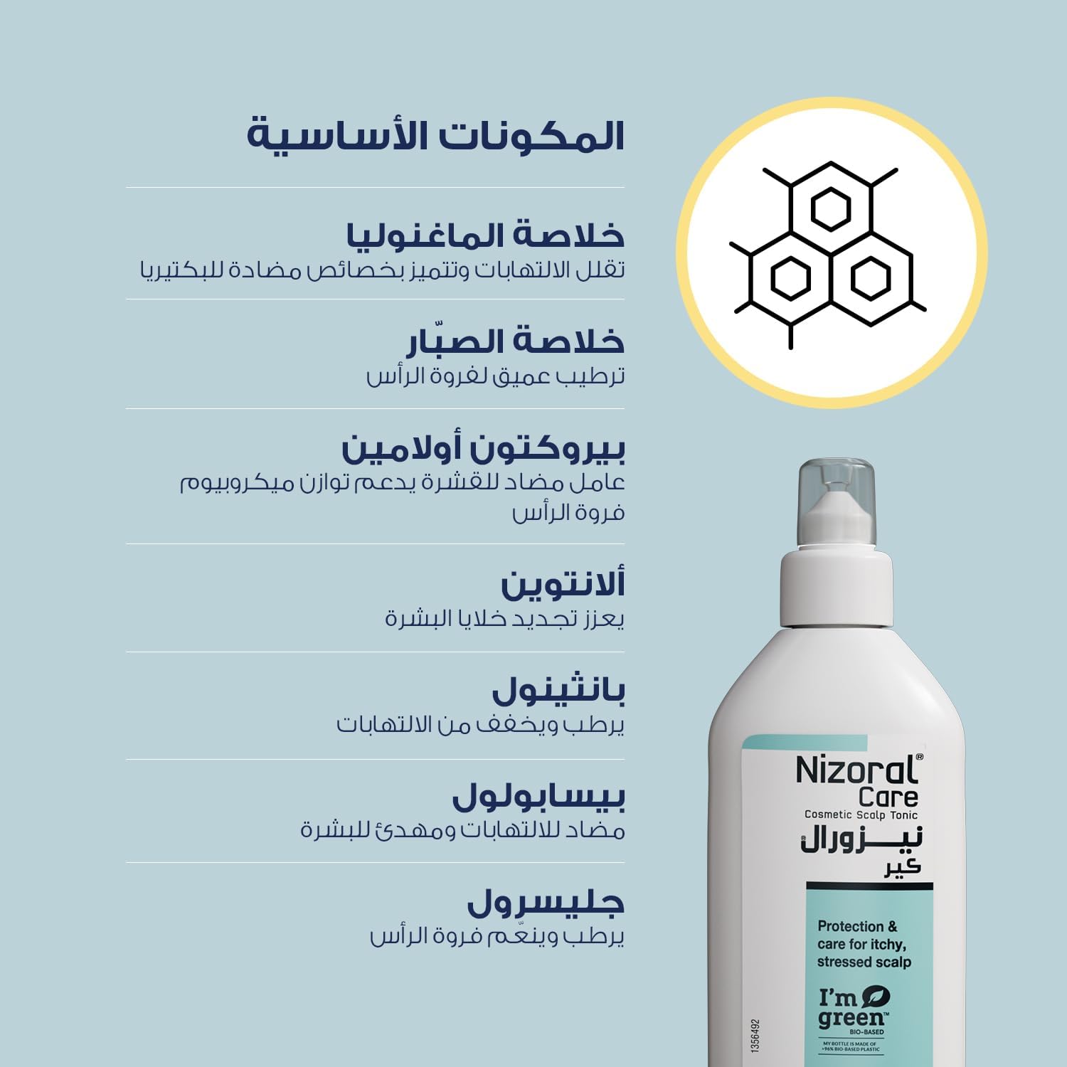 Nizoral Care Cosmetic Scalp Tonic  100ml