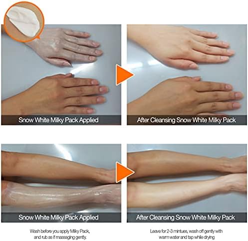 Secret Key Mask Back Milky Snow White - 200 gm