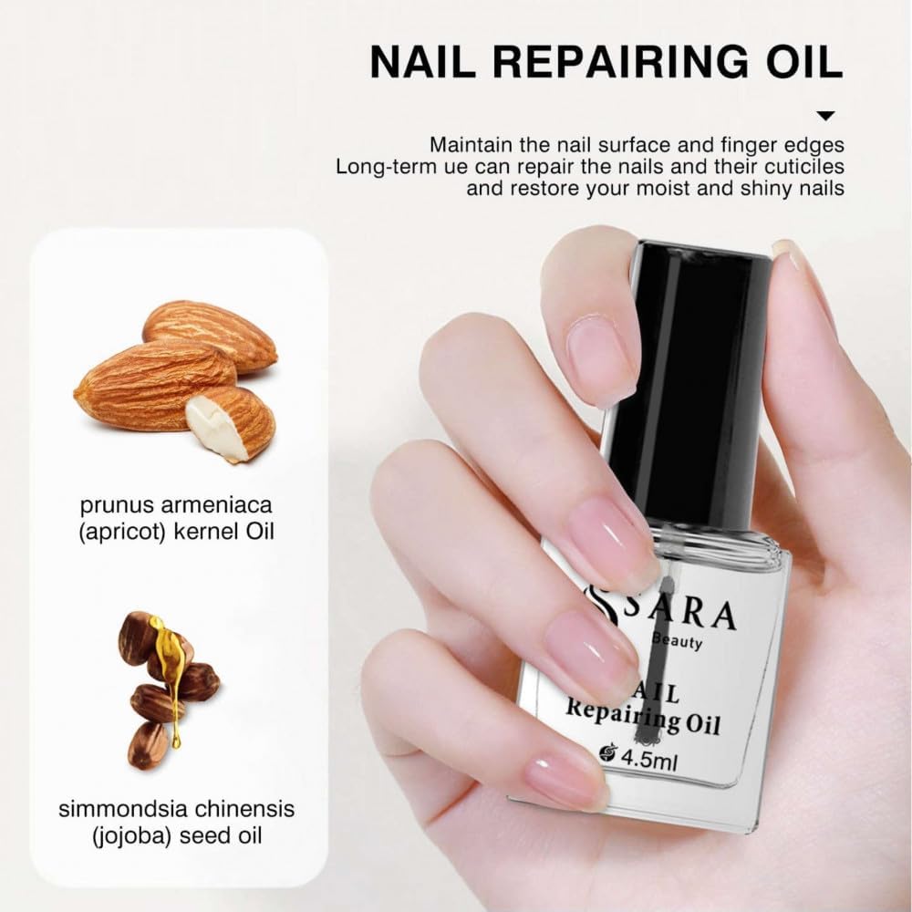 Sara Beauty Nail Strengthening Oil with Biotin by Sara Beauty