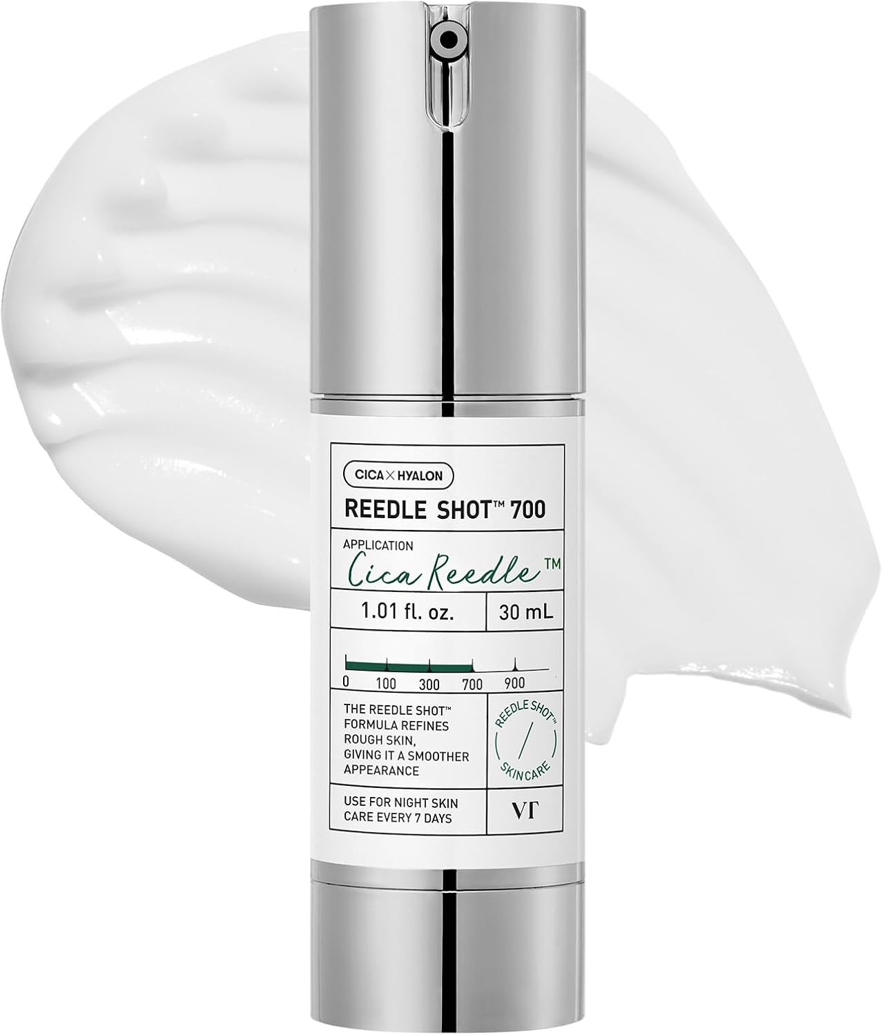 VT COSMETICS CICA Reedle Shot 300 Essence | Intensive Face Essence, Centella Complex, Hyaluronic Acid