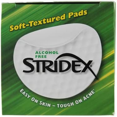 Stridex Sensitive Pads with Aloe  Alcohol Free  55 Soft Touch Pads