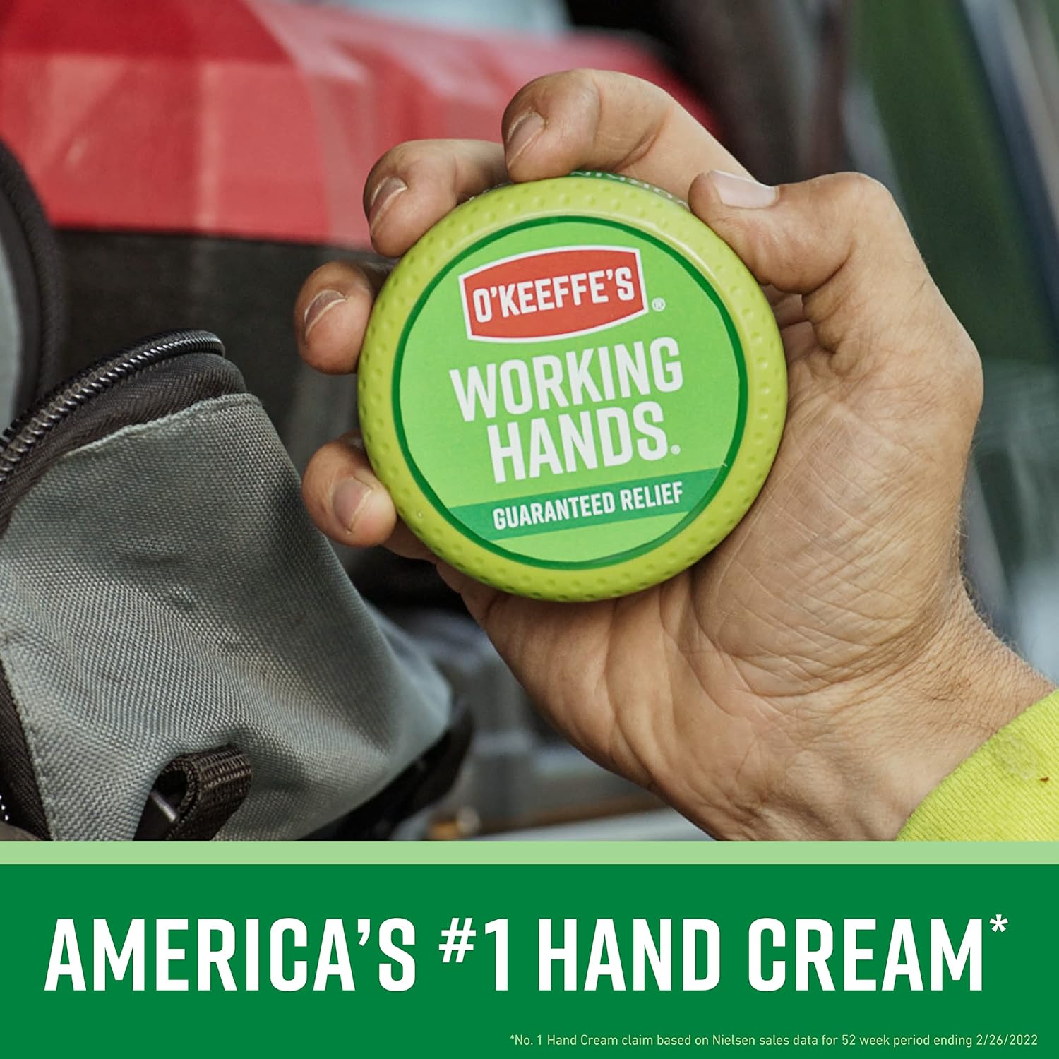 O'Keeffe's Working Hands Hand Cream, Extremely Dry Cracked Hands, Relieves and Repairs, Boosts Moist