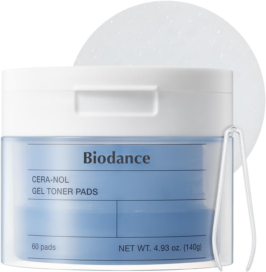 Biodance Collagen Gel Toner Pads | Pore Perfecting, Improving Elasticity, Korean Toner Pads for Sens