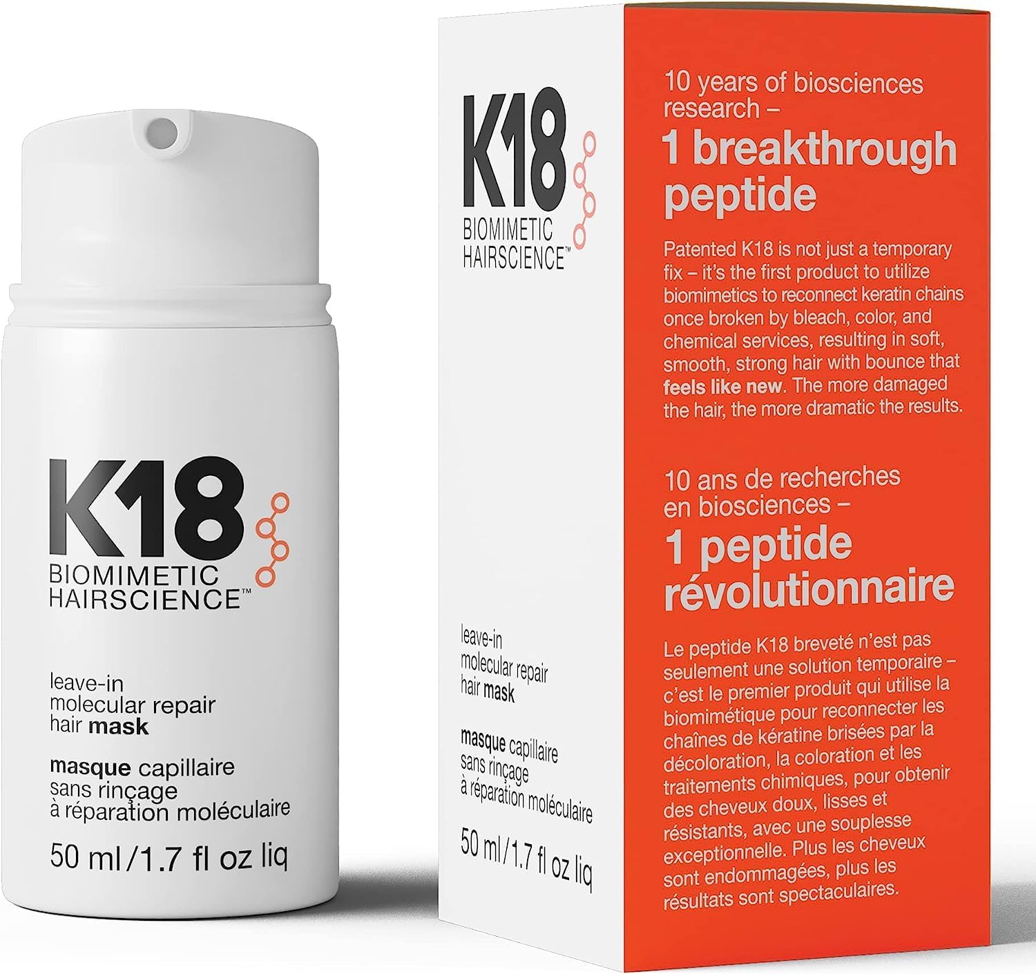 K18 Molecular Hair Repair Mask - 50ml