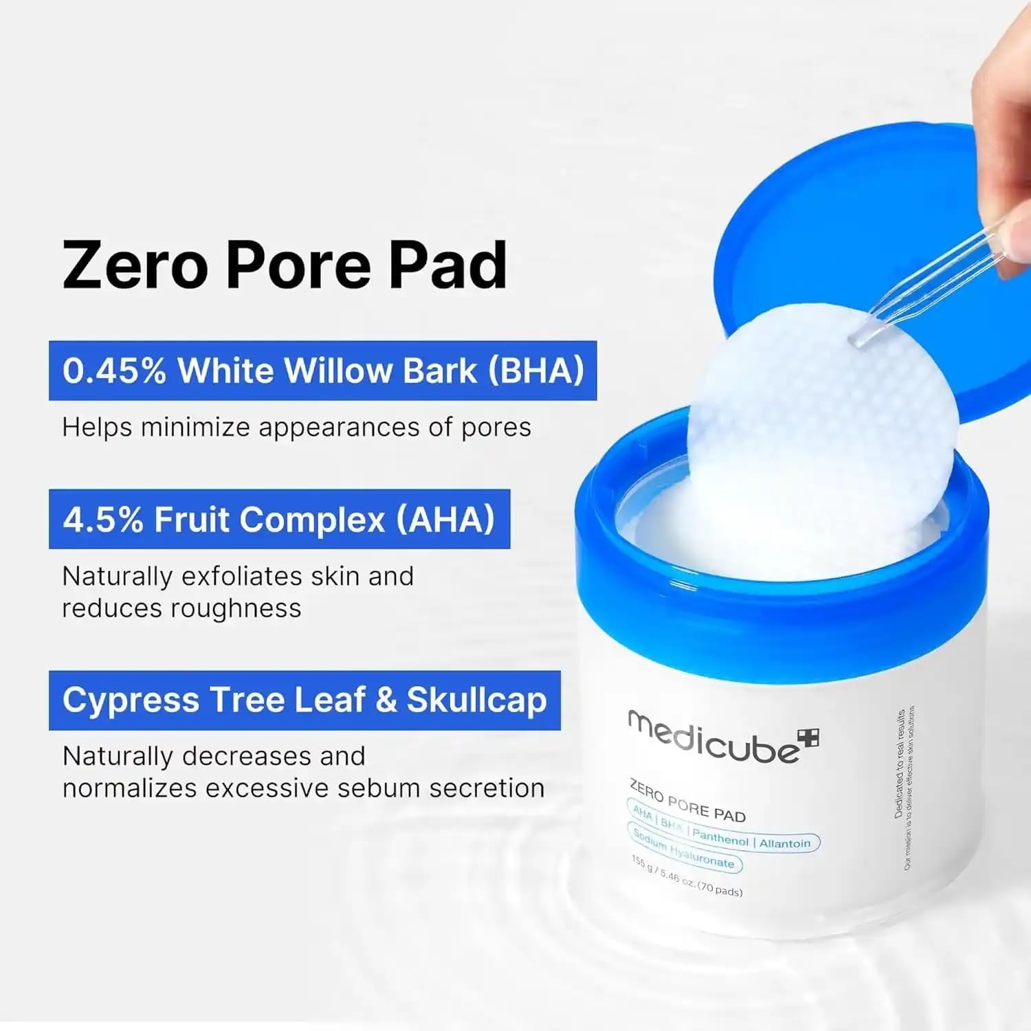 MediCube Zero Pore Cleansing Pads 70 Pads