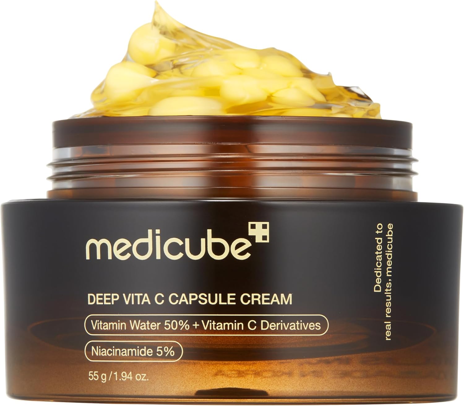 Medicube Vitamin C Golden Capsule Face Moisturizer Transparent Gel ,korean Skincare, 55ml