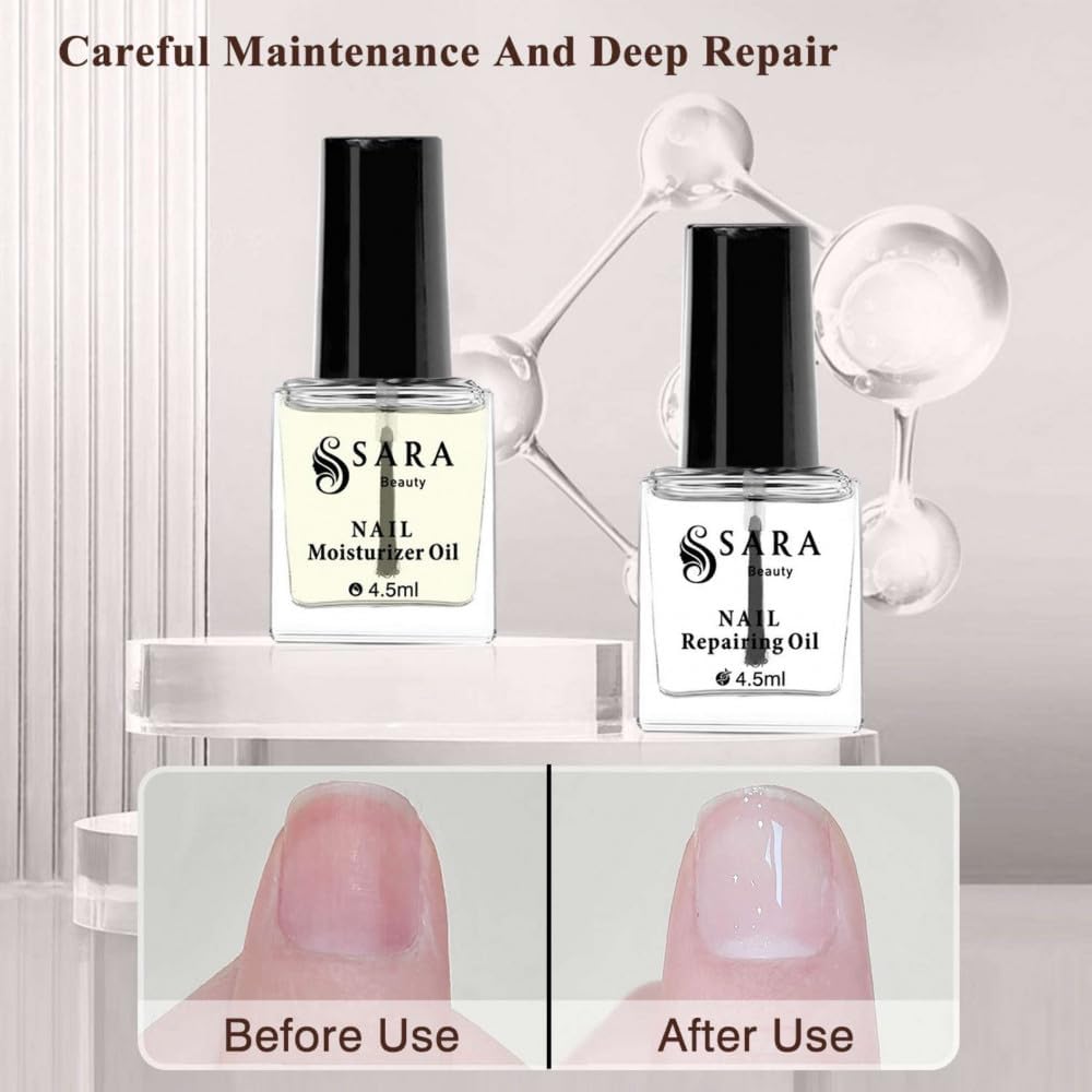Sara Beauty Nail Strengthening Oil with Biotin by Sara Beauty