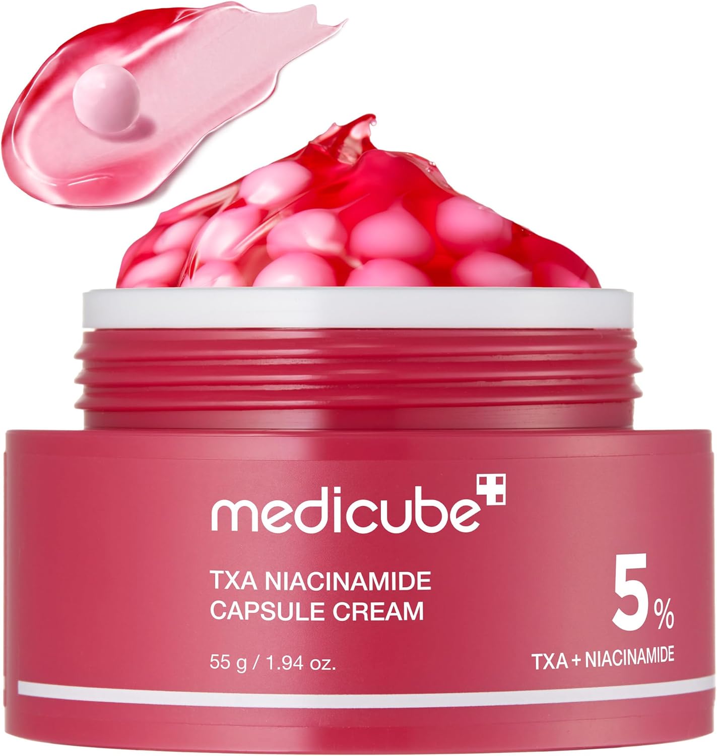 Medicube Txa Niacinamide Capsule Cream 55ml Brightening Moisturizer For Spots, Tone & Hydration