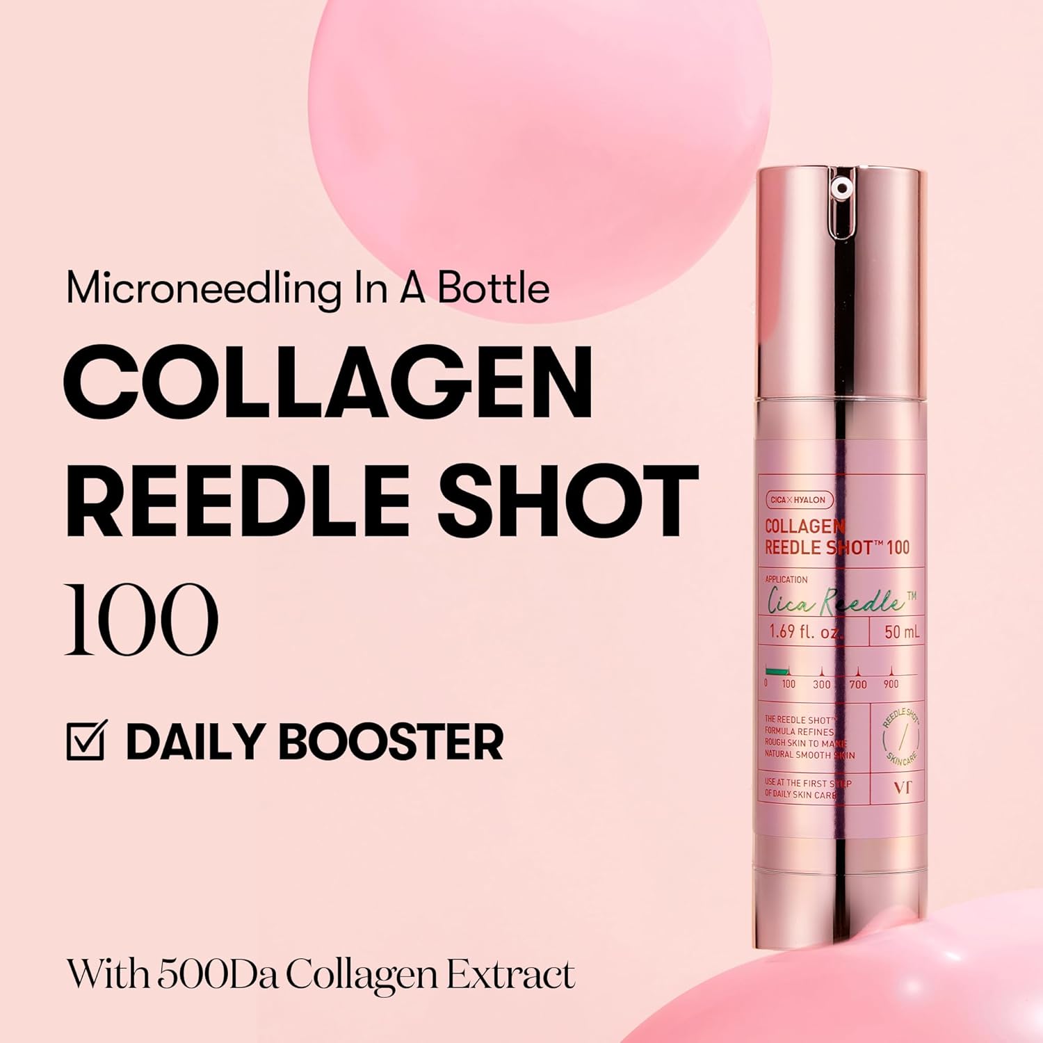 VT COSMETICS Collagen Reedle Shot 100 - Micro-Grain Collagen Serum 50ml