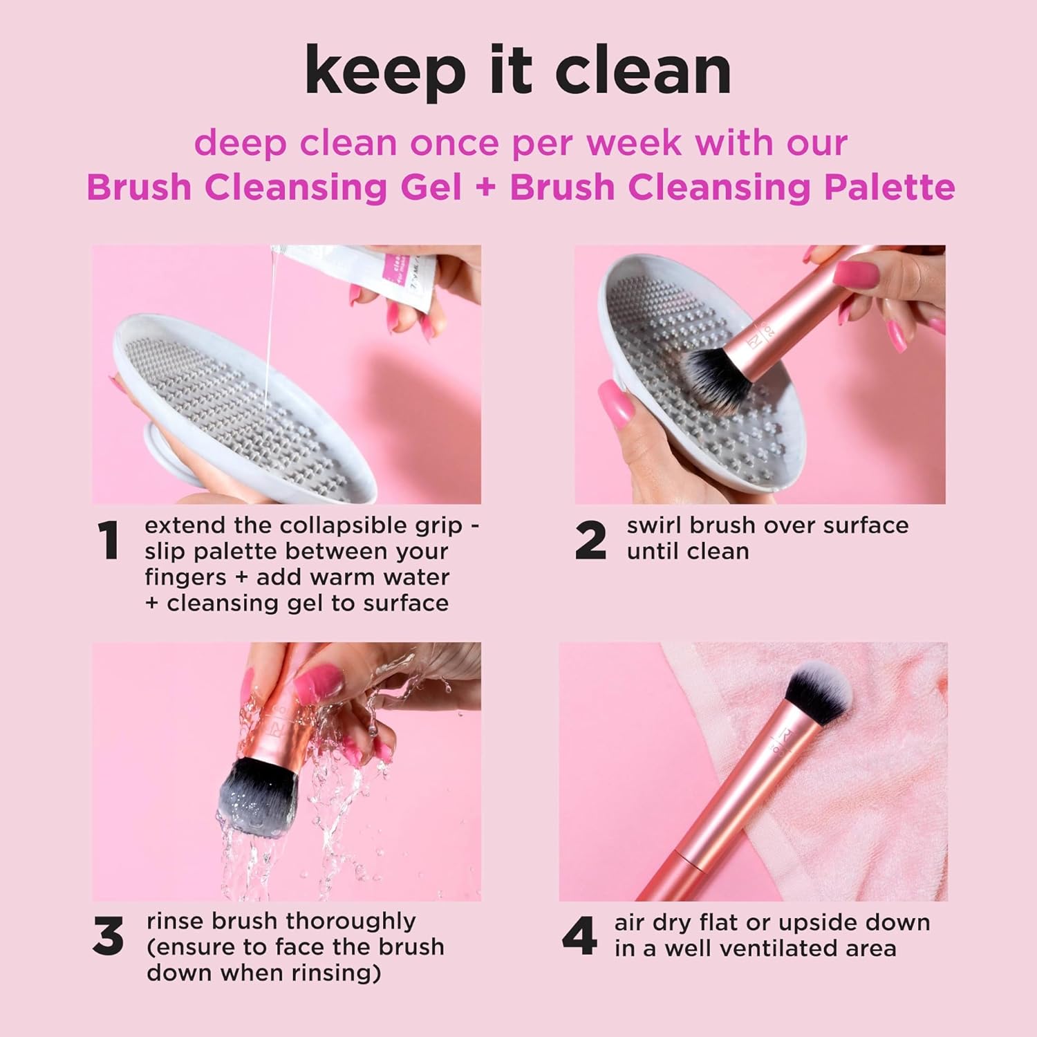 Real Techniques Travel Fantasy Brush Set  2856
