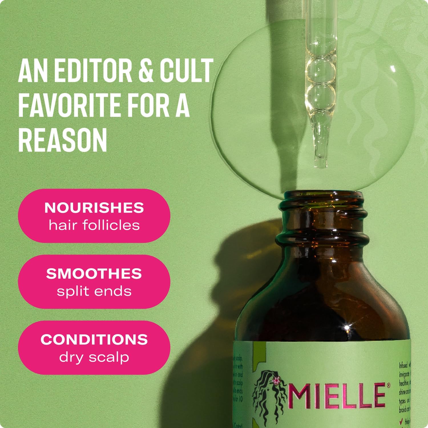 MIELLE Oilrosemary mint 59 ml -6732 --- Milli Oil 59 ml Rosemary Mint