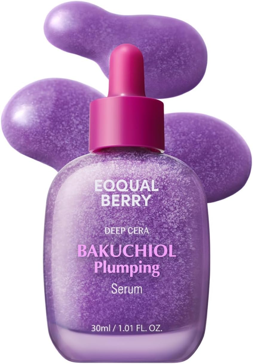 EQQUALBERRY EQQUALBERRY Bakuchiol Plumping Serum 30ml - Natural Anti-Aging & Moisturizing