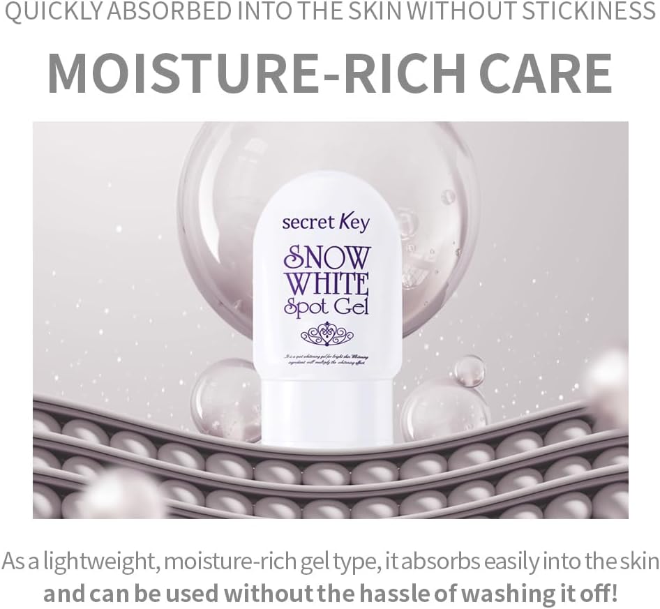 Secret Key Gel Snow White For Dark Spots - 65gm