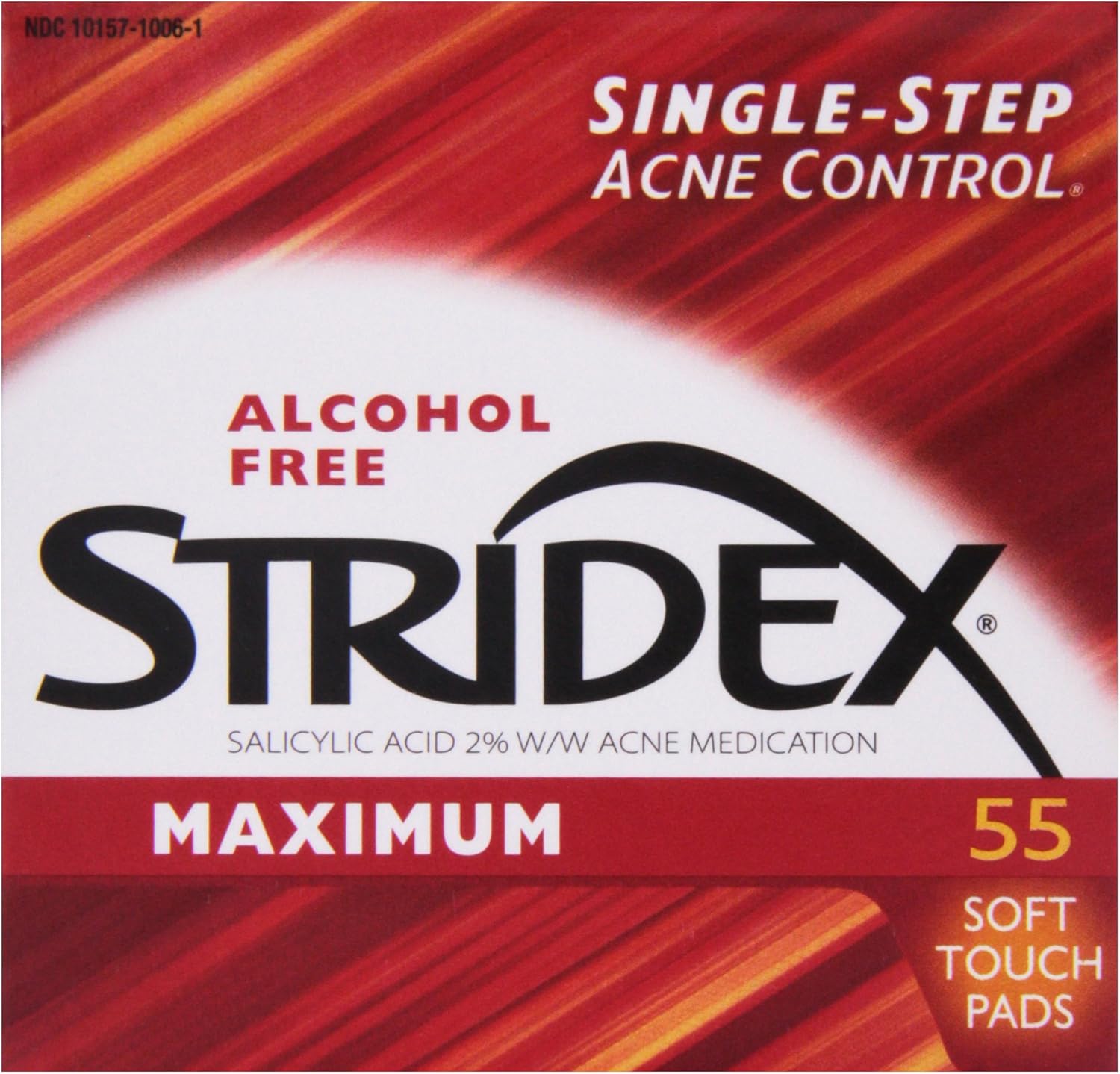 Stridex Cotton Maximum - 55 Pieces