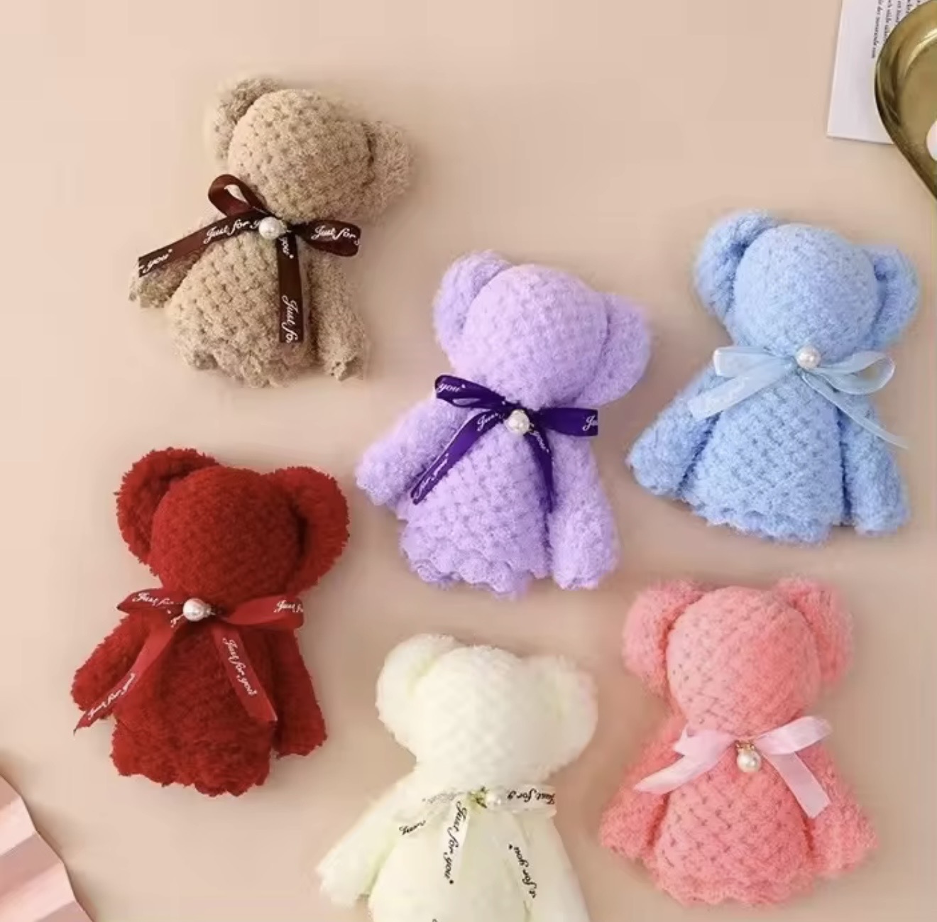 Cute Bear Towels | Great for Weddings, Birthdays and Parties - FP003