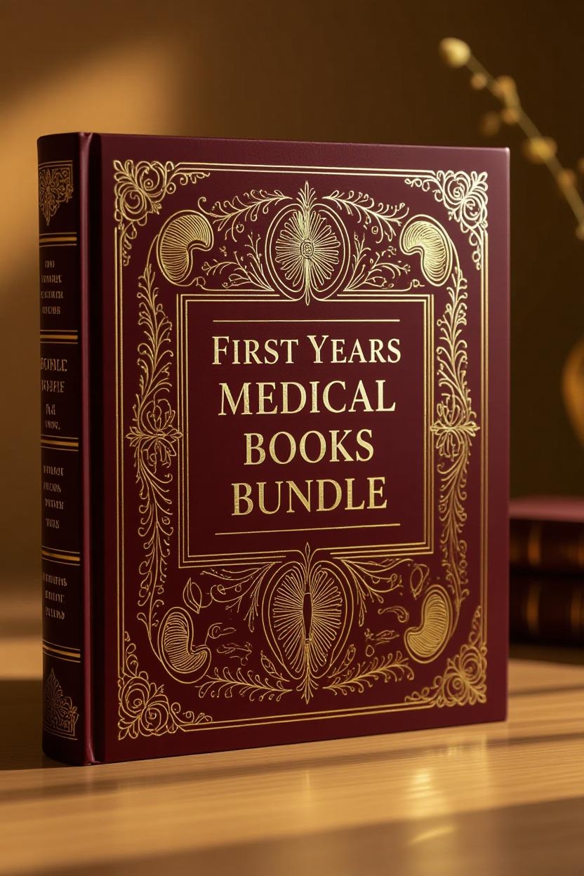 Essential First-Year Medical eBook Bundle: Complete Study Guide for MBBS & MD Foundations
