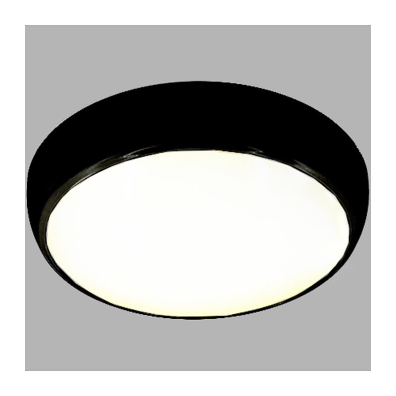 Plafondarmatuur Zwart