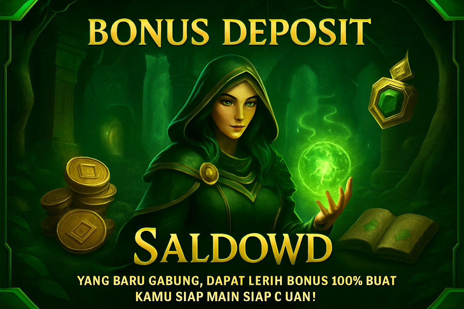 BONUS DEPOSIT 100% KHUSUS NEW MEMBER
