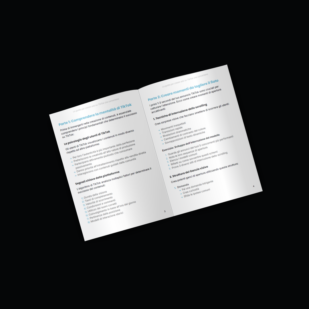TikTok Ads Master: La Formula Scientifica per Creare Annunci che Convertono (Senza Sprecare Budget)