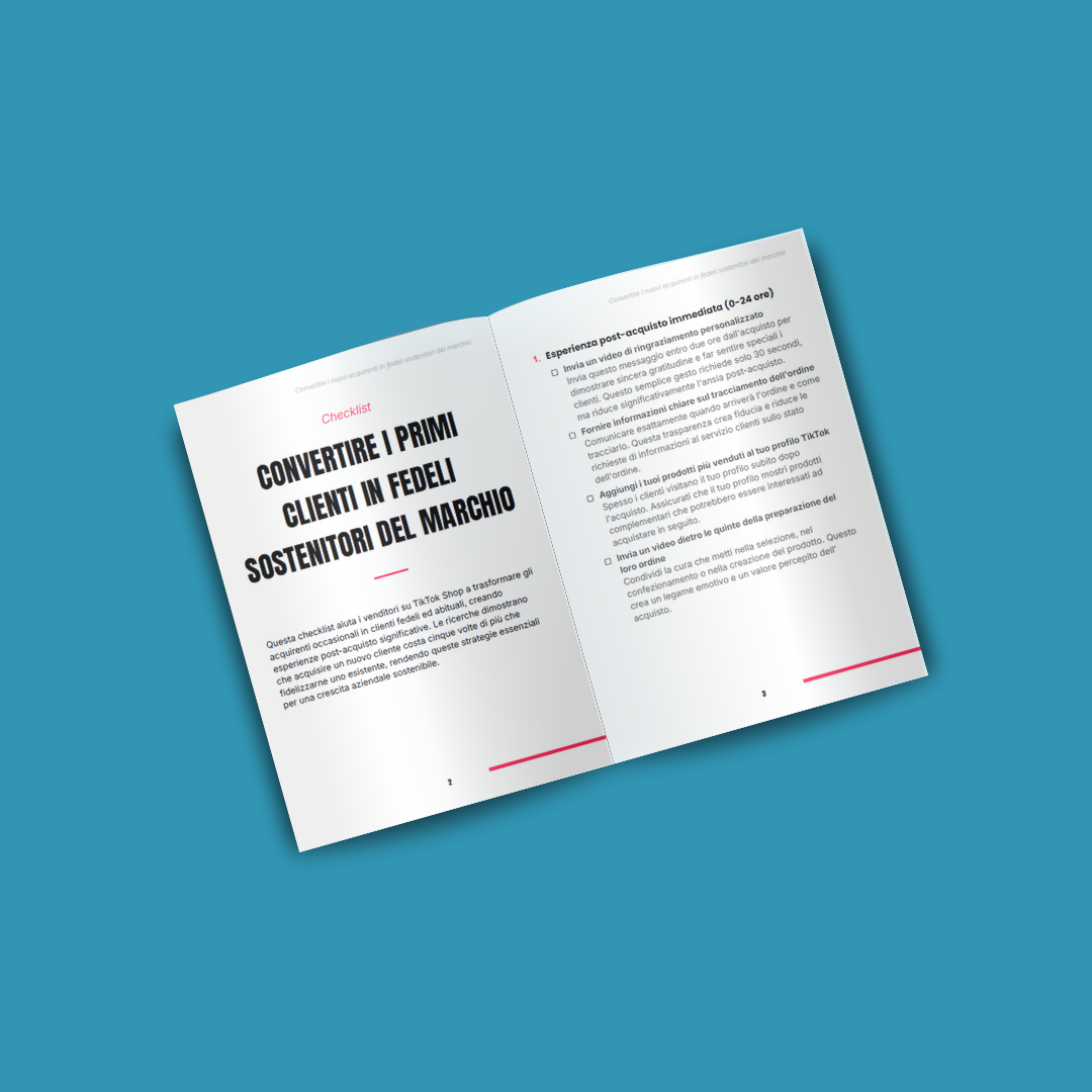 Checklist Conversione Clienti