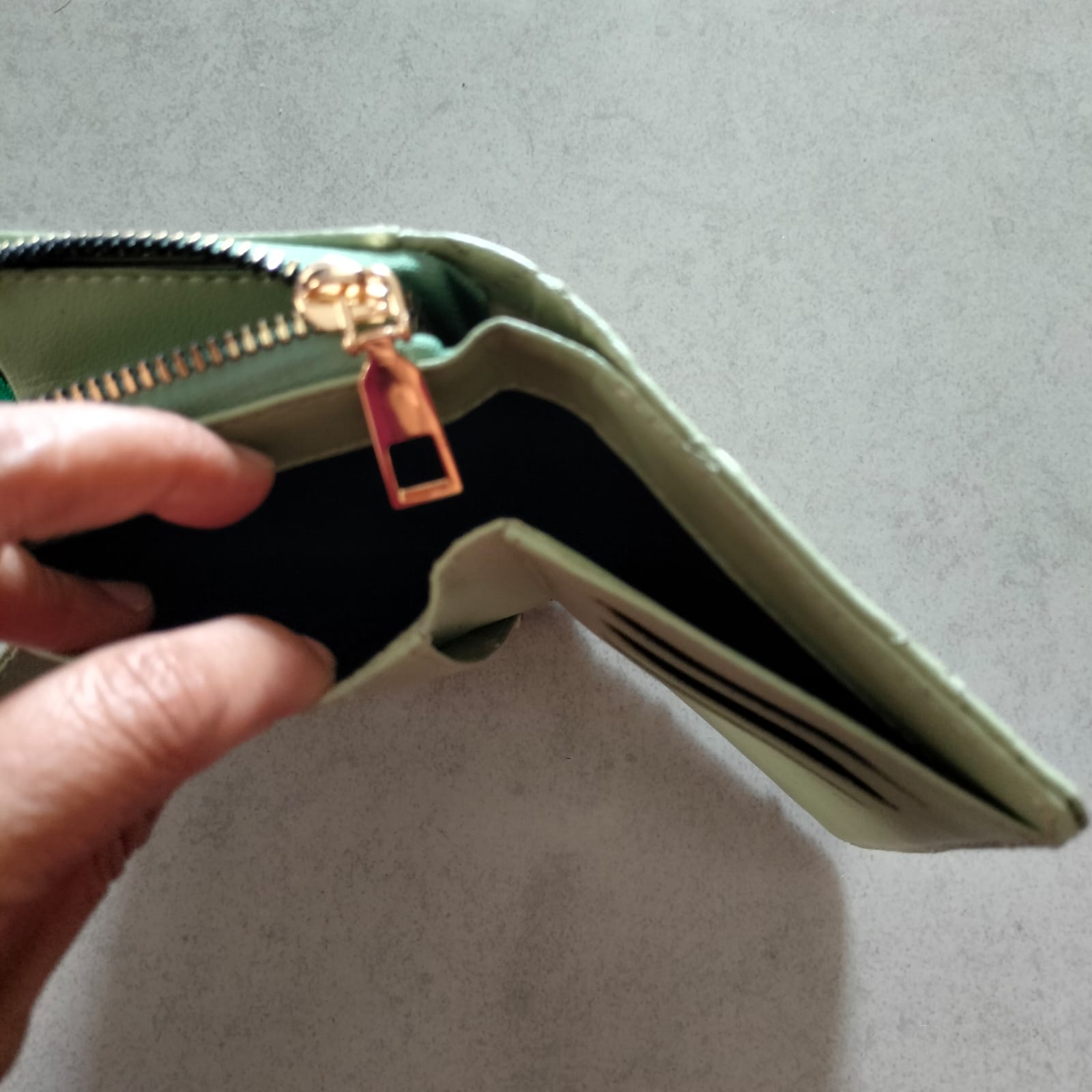 Dompet Wanita Quilted Hijau