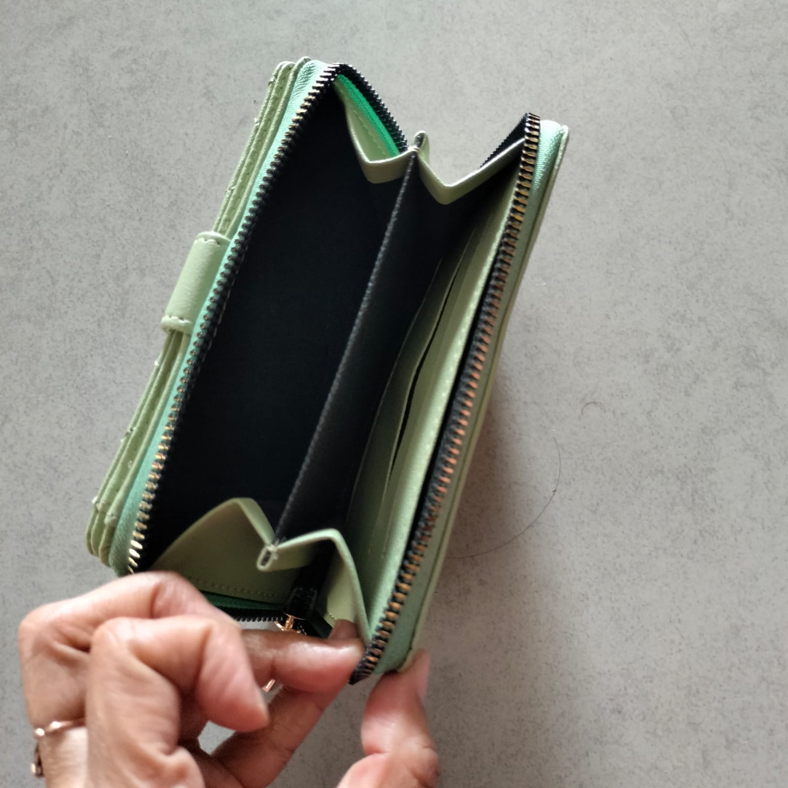 Dompet Wanita Quilted Hijau