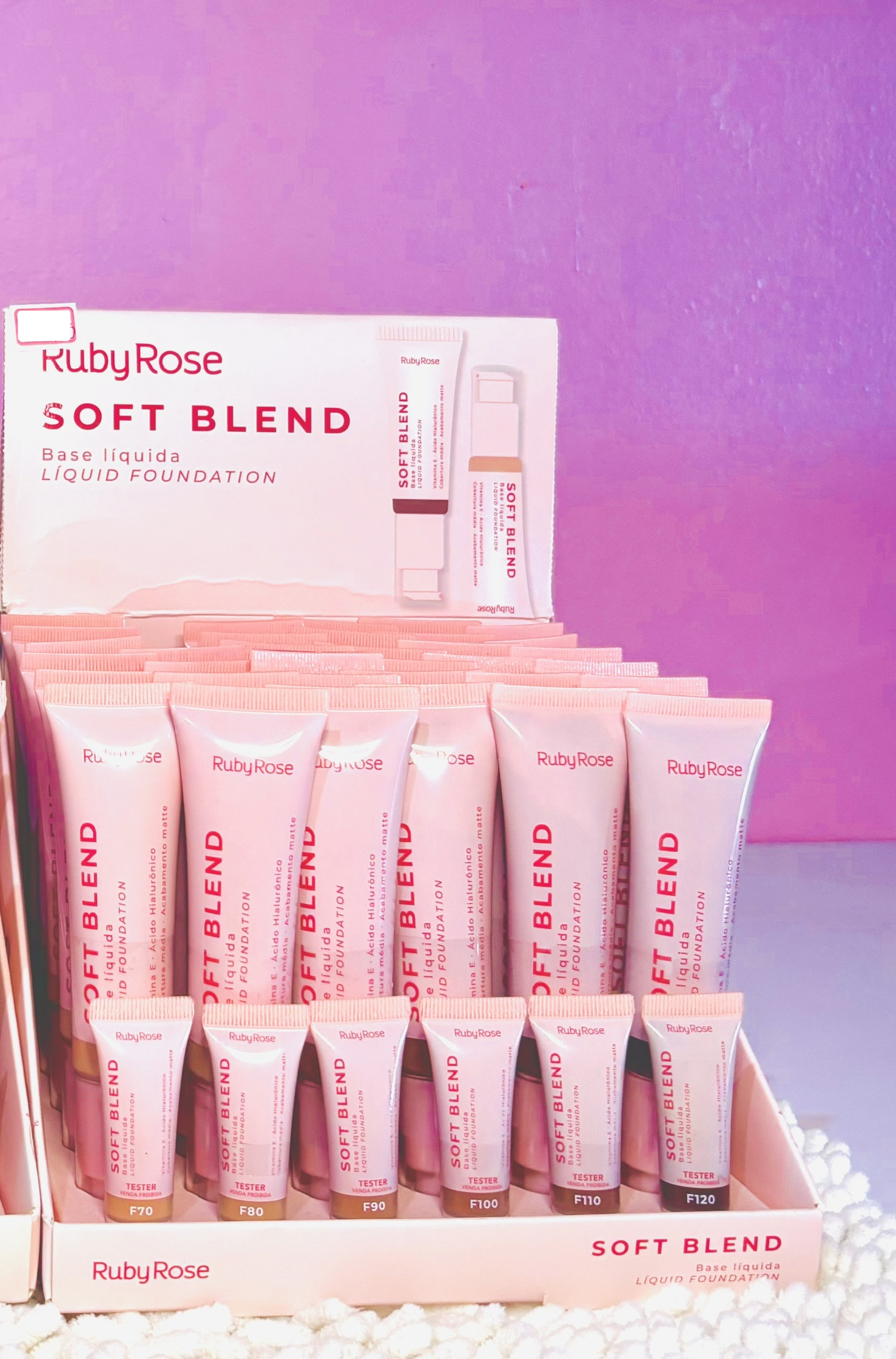 Base líquida Soft Blend Ruby Rose