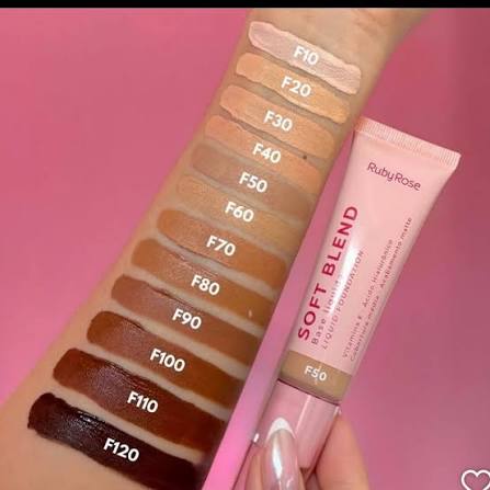 Base líquida Soft Blend Ruby Rose