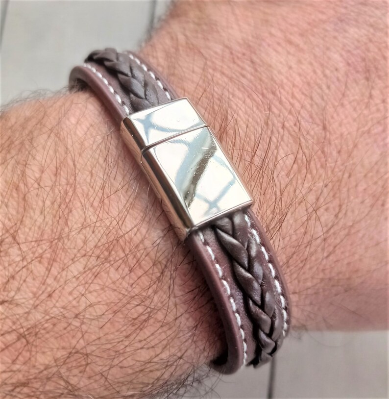 Braided Leather Bracelet