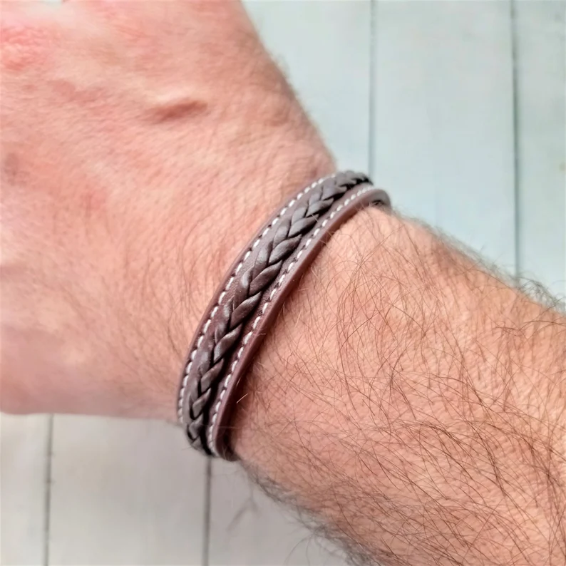 Braided Leather Bracelet