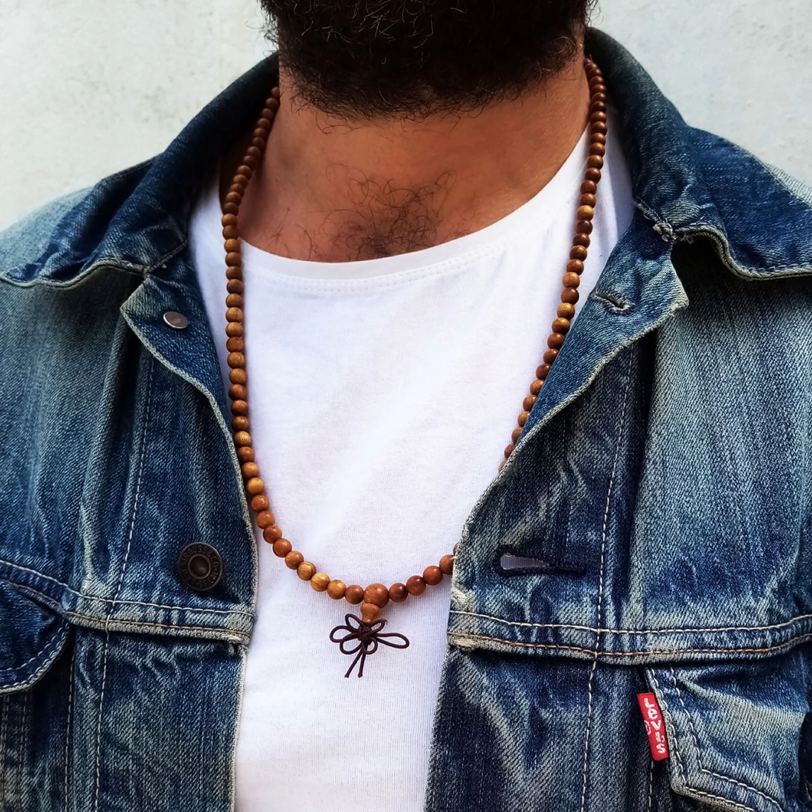 Wooden Bead Necklace
