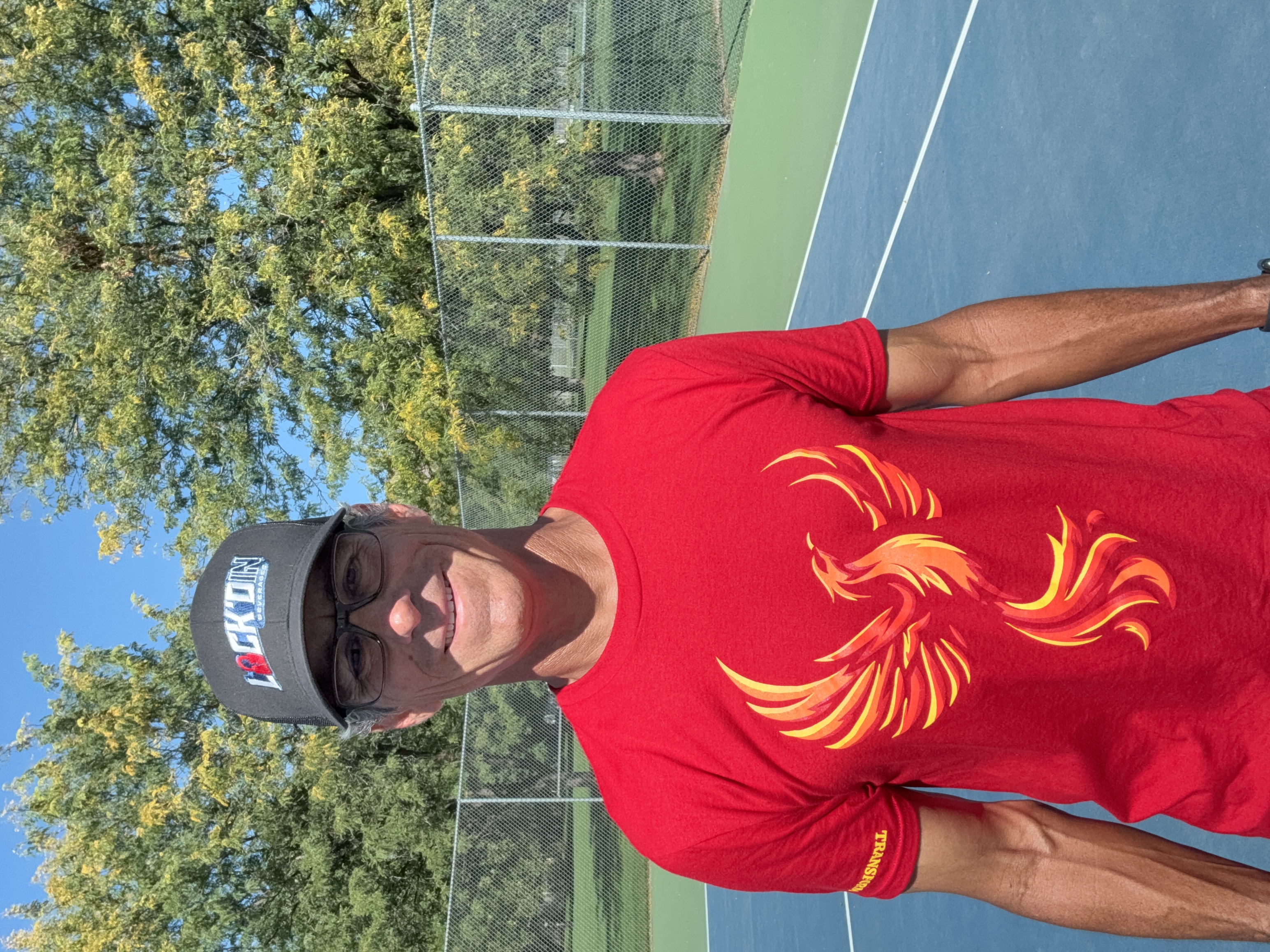 Red Phoenix Graphic T-Shirt